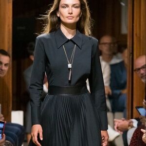 Massimo Dutti Limited Edition Black Dress - Black